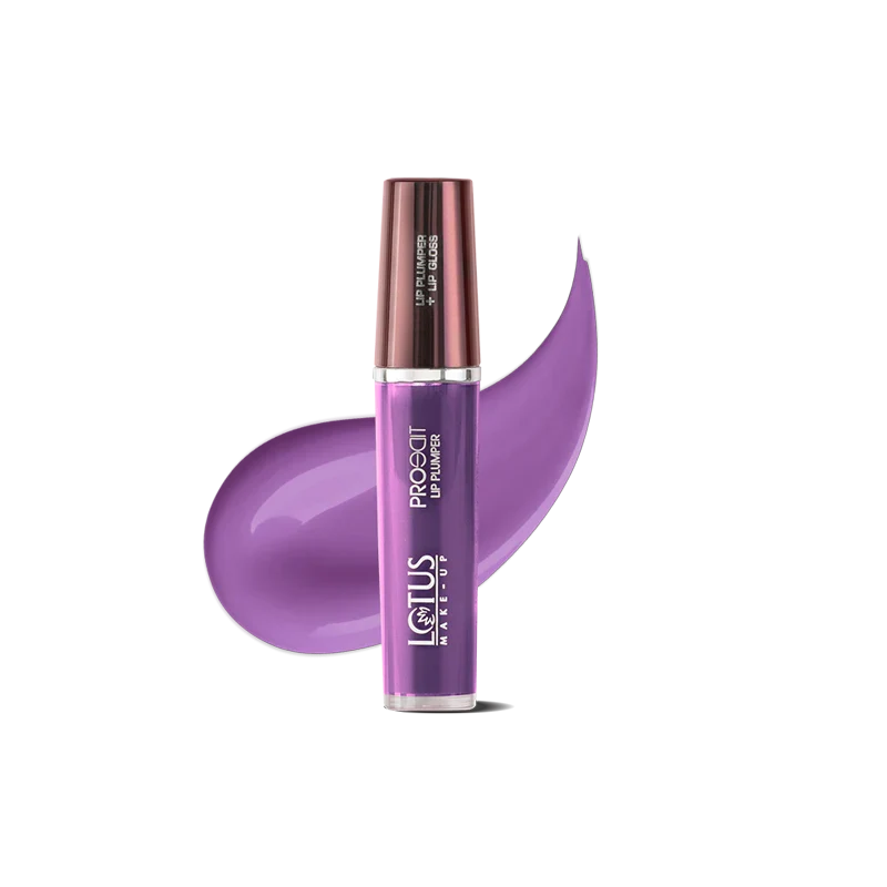 Lotus Herbals Proedit Lip Plumper + Gloss, Wine Wave, 8m