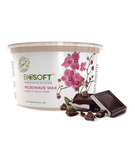 Biosoft Dark Chocolate Cream Microwave Wax - Buy from Indicrest