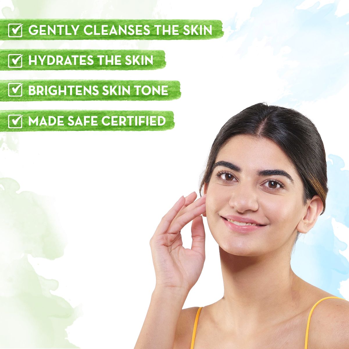 Mamaearth Rice Face Wash With Rice Water & Niacinamide for Glass Skin, 20ml - Image 3 - Buy from Indicrest