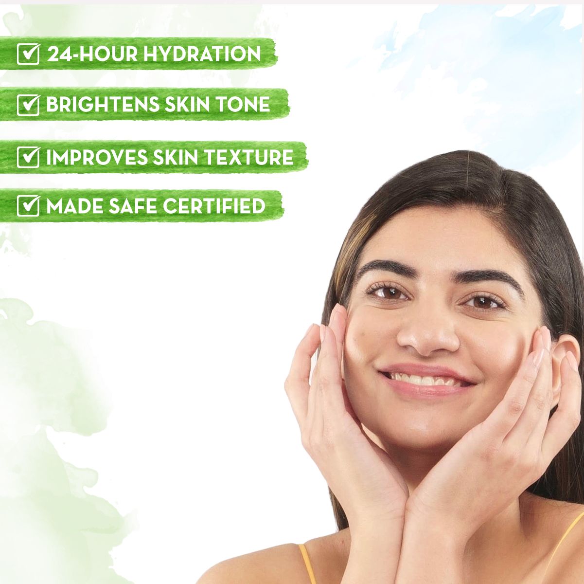 Mamaearth Rice Oil-Free Face Moisturizer With Rice Water & Niacinamide for Glass Skin, 80g - Image 3 - Buy from Indicrest