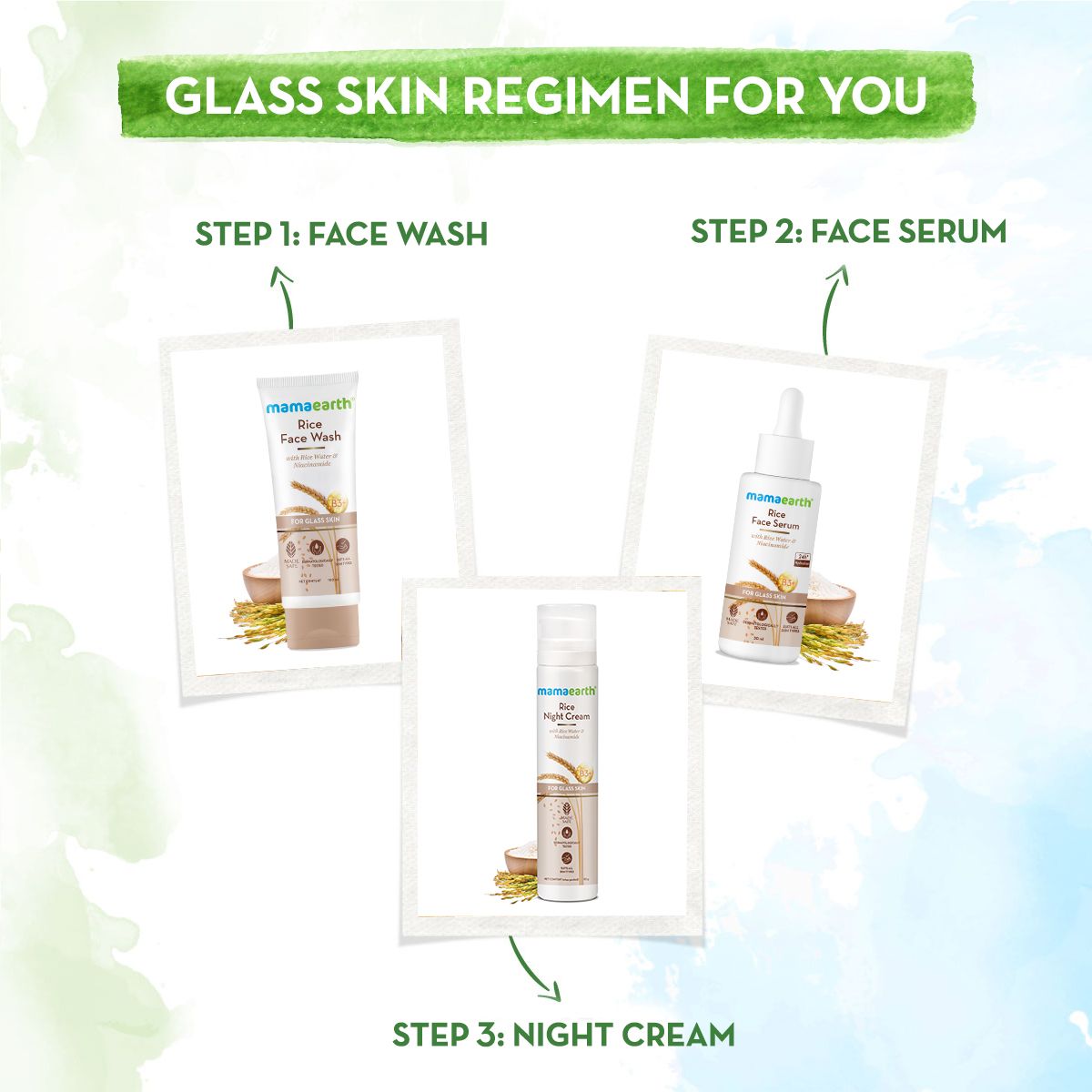 Mamaearth Rice Night Cream With Rice Water & Niacinamide for Glass Skin, 50g - Image 6 - Buy from Indicrest