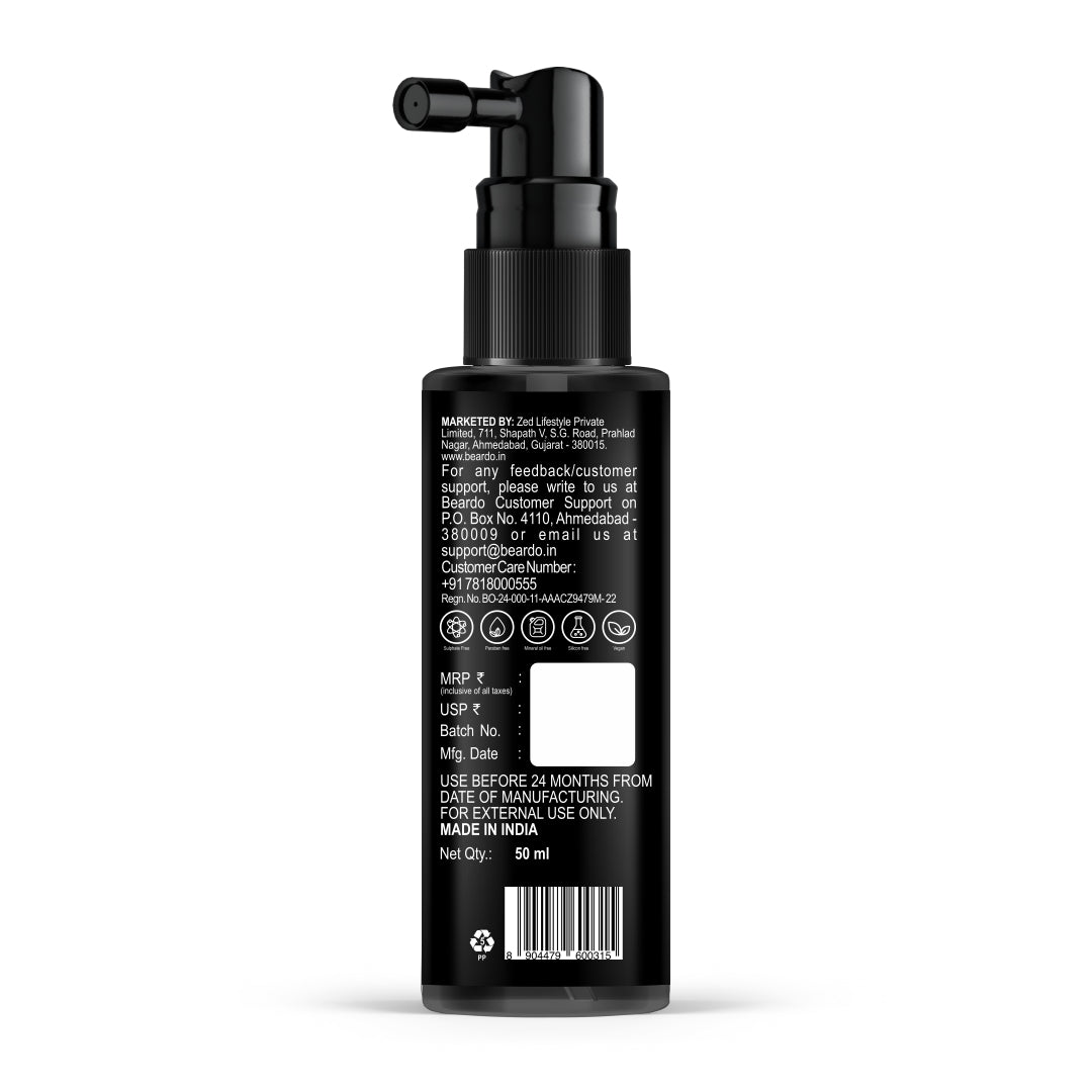 Beardo Hair Volumizing Sea Salt Spray, 50ml - Image 10 - Buy from Indicrest