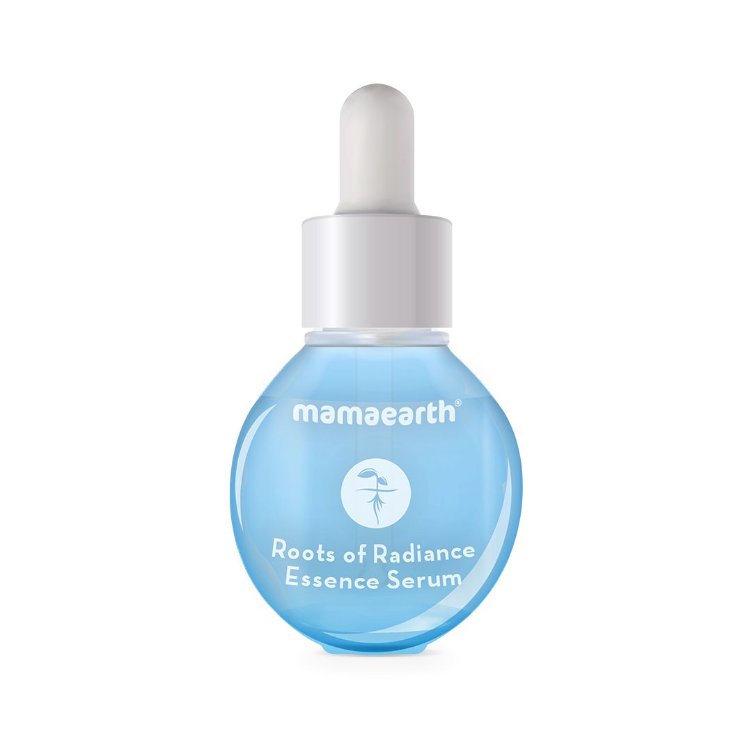 Mamaearth Roots of Radiance Essence Serum with Ashwagandha & Turmeric for Radiant Skin, 30ml - Image 8 - Buy from Indicrest