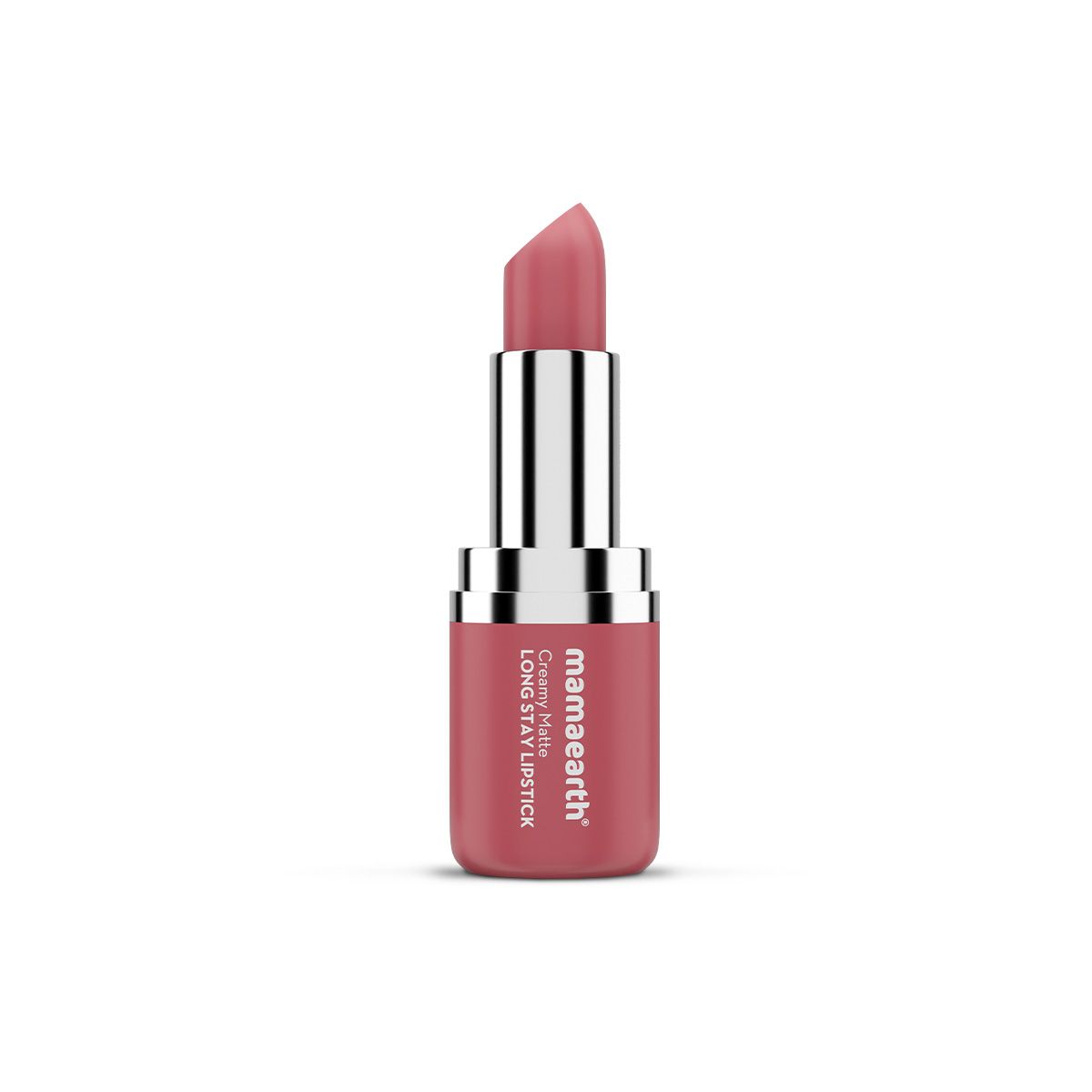 Mamaearth Creamy Matte Long Stay Lipstick with Murumuru Butter and Vitamin E, 4.2g | Rose Nude - Image 6 - Buy from Indicrest