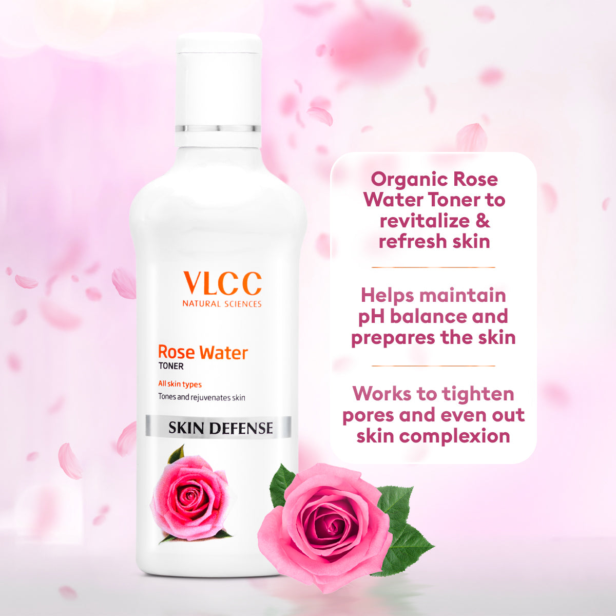 VLCC Rose Water Toner -100 ml - Image 4 - Buy from Indicrest