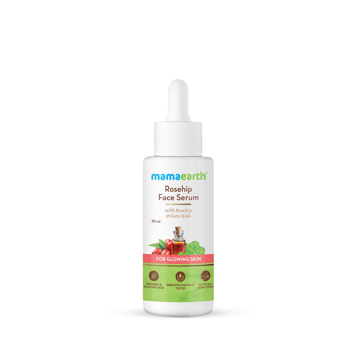 Mamaearth Rosehip Face Serum with Rosehip & Gotu Kola for Glowing Skin, 30ml - Image 7 - Buy from Indicrest
