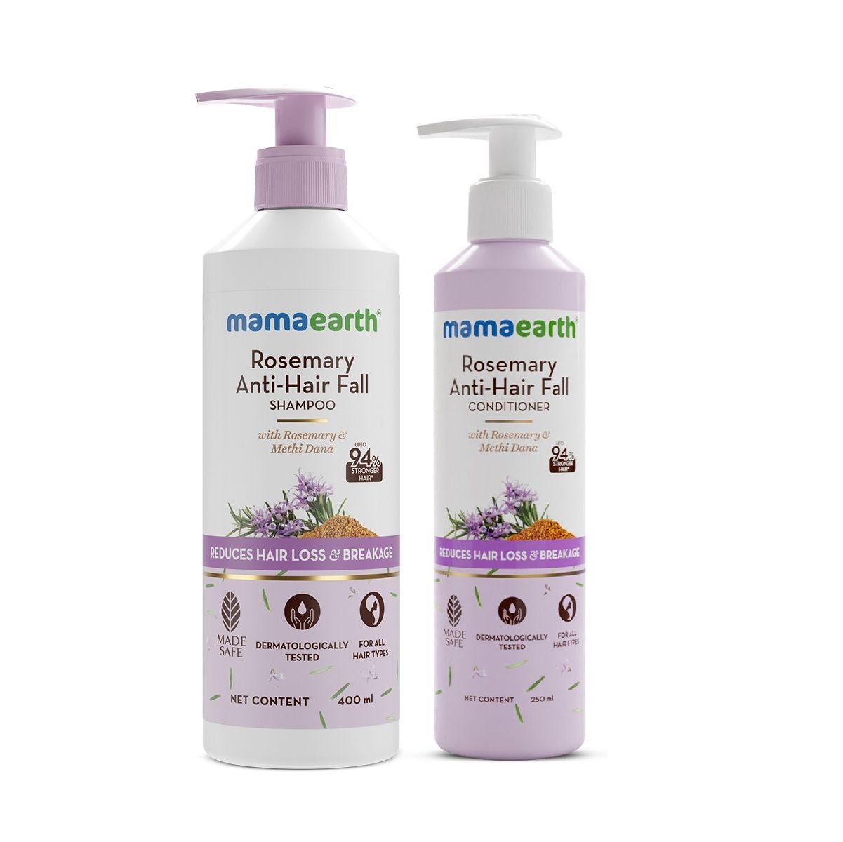 Mamaearth Rosemary Daily Hair Care Duo, 650ml - Buy from Indicrest