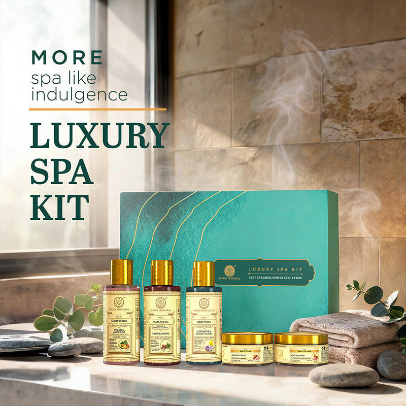Khadi Natural Luxury Spa Kit - Buy from Indicrest