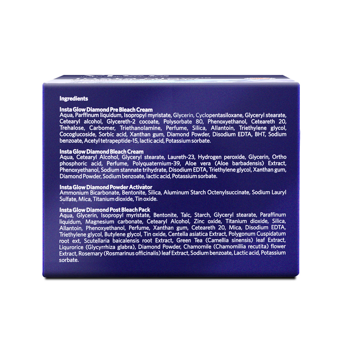 VLCC Salon At Home Combo - Diamond Facial Kit, Diamond Bleach, Manicure and Pedicure Kit - Image 9 - Buy from Indicrest