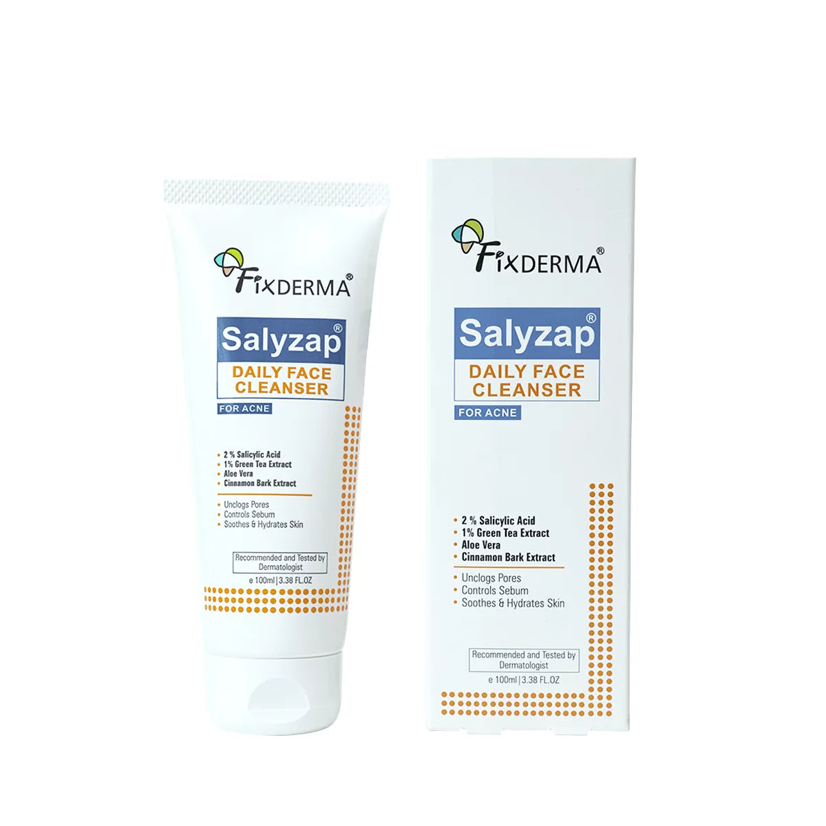 Fixderma Salyzap Daily Face Cleanser | Non-Drying Cleansing Formula for Clear, Acne-Free Skin, 60g - Image 10 - Buy from Indicrest
