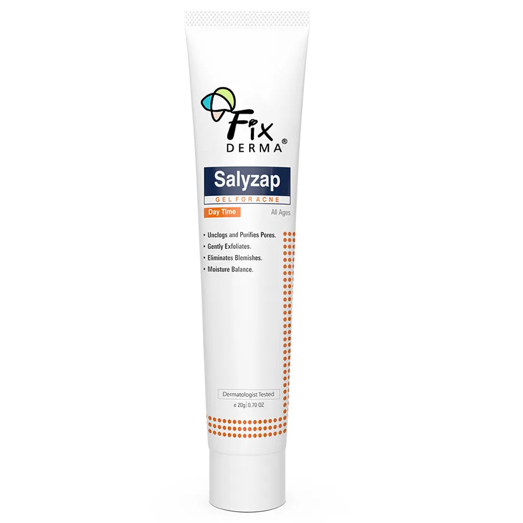 Fixderma Salyzap Day Time Gel | A Step-Ahead Formulation for Acne-Prone Skin, 20g - Image 7 - Buy from Indicrest
