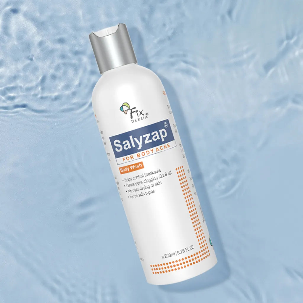 Fixderma Salyzap Body Wash 200g | Soap-Free Wash to Combat Stubborn Body Acne, 200ml - Image 7 - Buy from Indicrest
