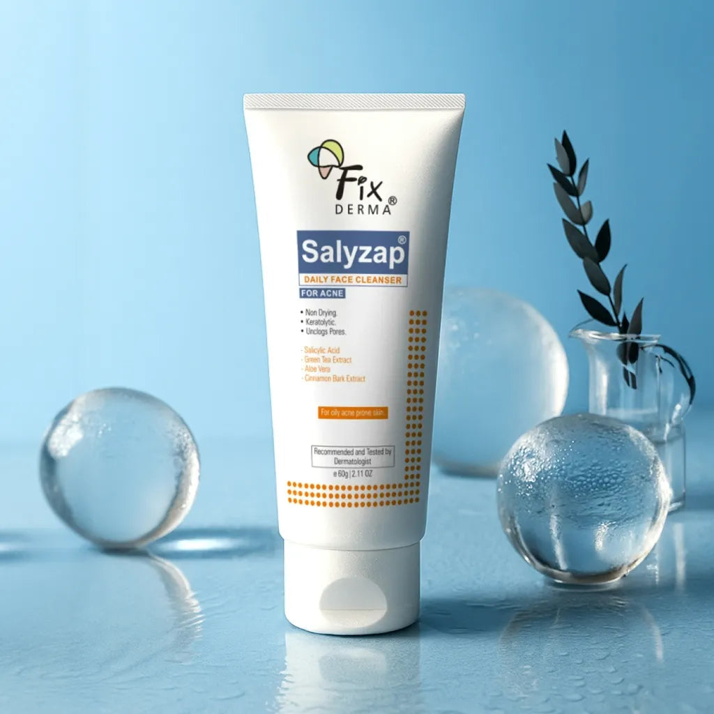 Fixderma Salyzap Daily Face Cleanser | Non-Drying Cleansing Formula for Clear, Acne-Free Skin, 60g - Image 7 - Buy from Indicrest