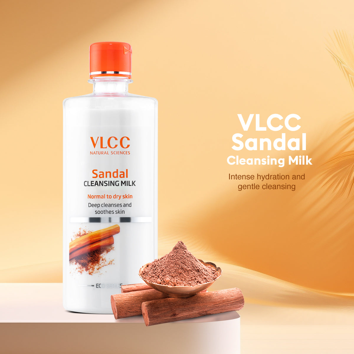 VLCC Sandal Cleansing Milk - 500 ml - Image 2 - Buy from Indicrest