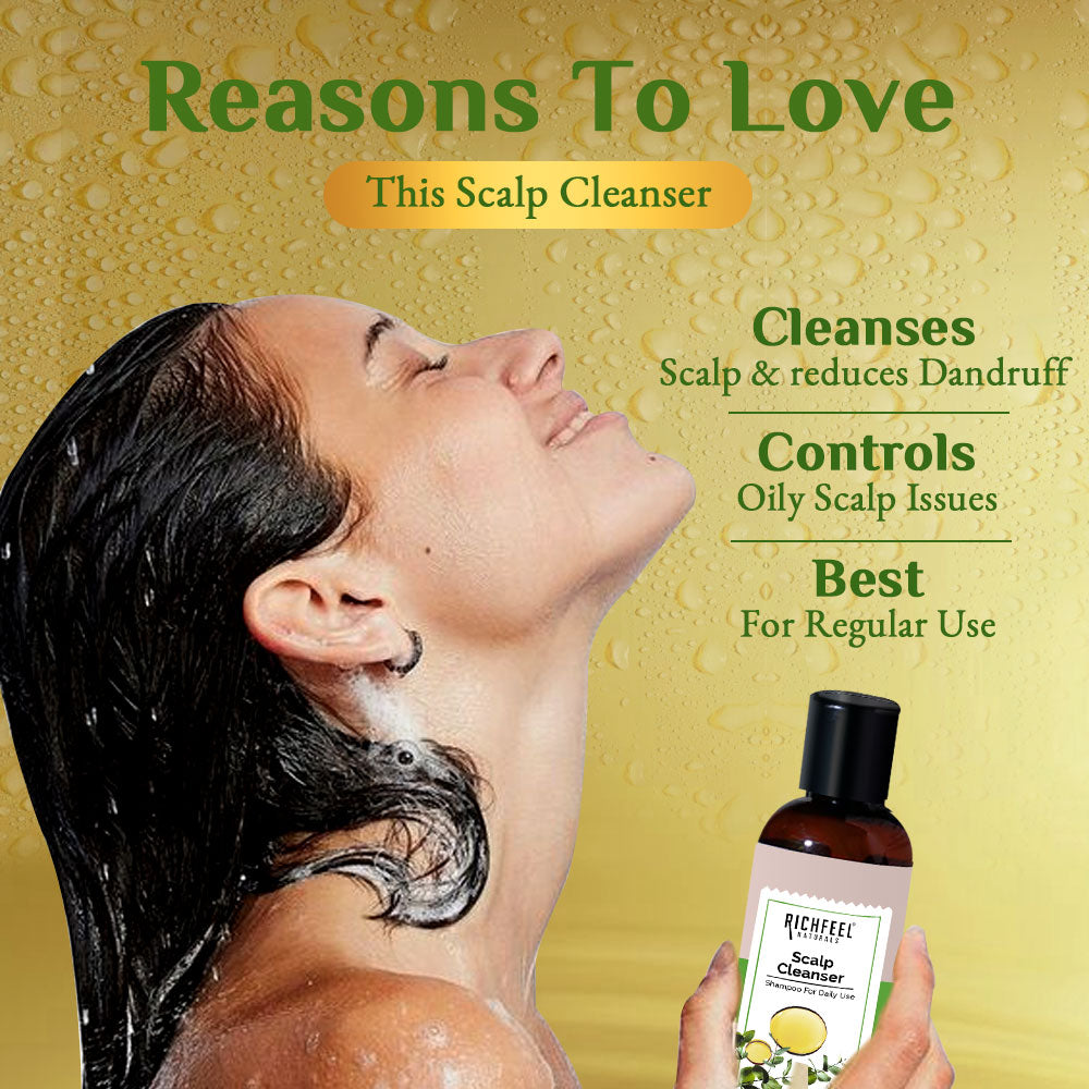 Richfeell Scalp Cleanser 100 ml Pack of 2 - Image 4 - Buy from Indicrest