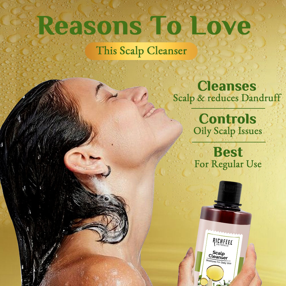 Richfeell Scalp Cleanser 500 ml Pack of 2 - Image 4 - Buy from Indicrest