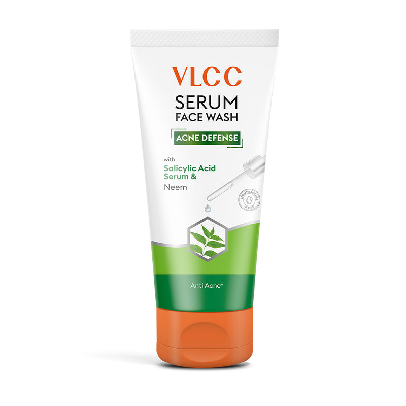 VLCC Acne Defense Serum Face Wash with Salicylic Acid Serum and Neem - 100ml - Buy from Indicrest