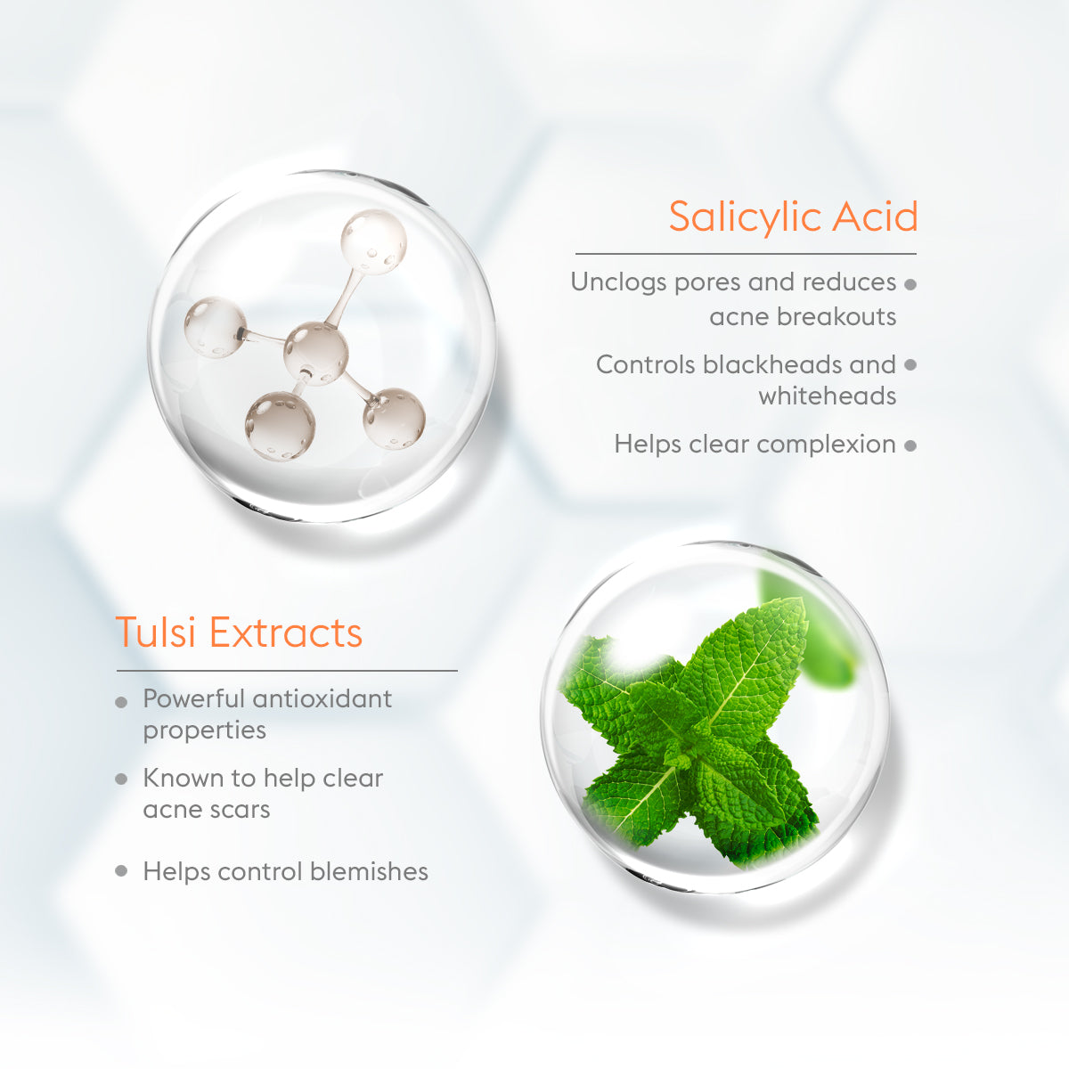 VLCC Acne Defense Serum Face Wash with Salicylic Acid Serum and Tulsi - 100ml - Image 6 - Buy from Indicrest