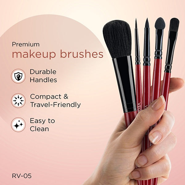 Vega Set of 5 Brushes - RV-05