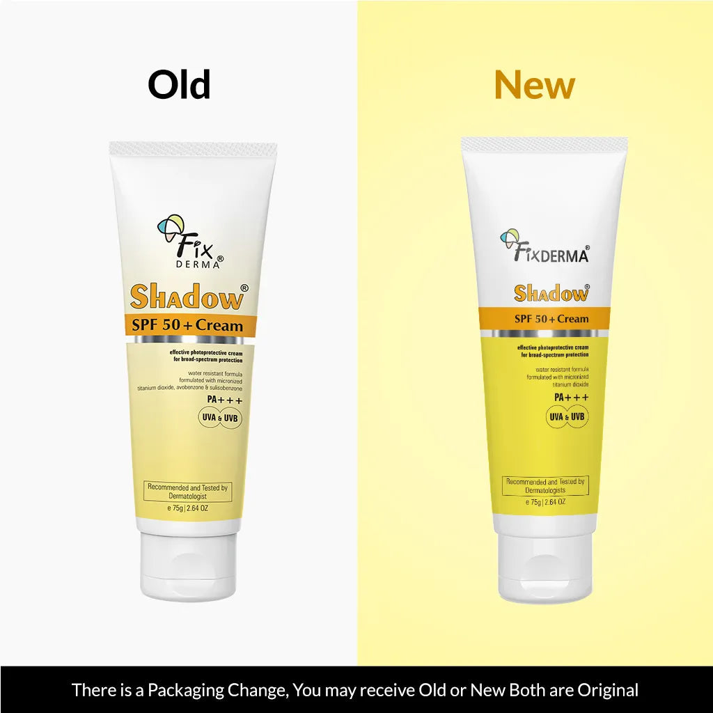 Fixderma Shadow Sunscreen SPF 50 + Cream | Broad-Spectrum SPF 50+ Protection for Dry Skin, 75g - Image 2 - Buy from Indicrest