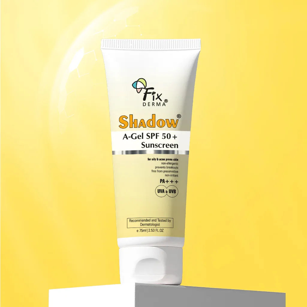 Fixderma Shadow A gel SPF 50+ Sunscreen | Oil-Free Sun Protection for Acne-Prone Skin, 75ml - Image 7 - Buy from Indicrest