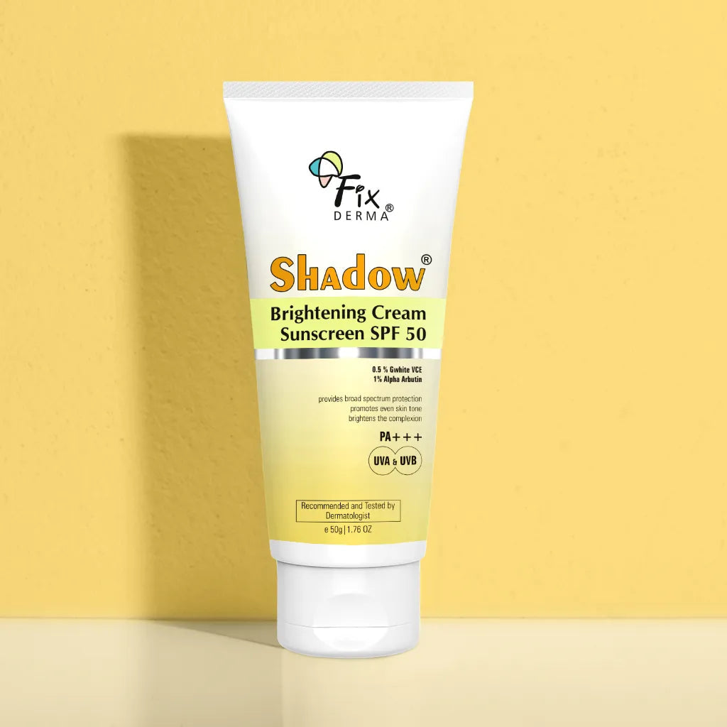 Fixderma Shadow Brightening Sunscreen Cream SPF 50+ | Best Sunscreen for Dry Skin that Brightens & Protects, 50g - Image 8 - Buy from Indicrest