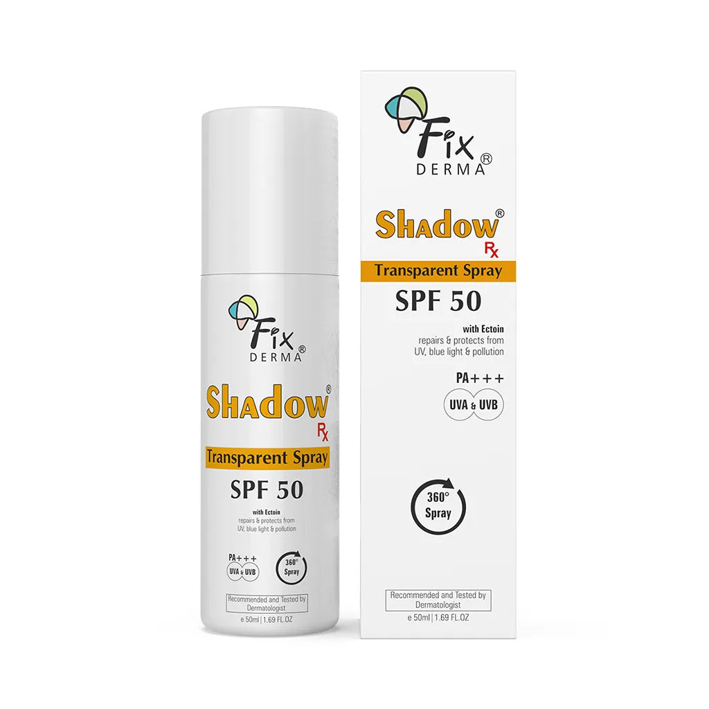 Fixderma Shadow Rx Transparent Spray SPF 50 | Provides upto 80 mins of water & sweat resistant protection, 50ml - Image 8 - Buy from Indicrest