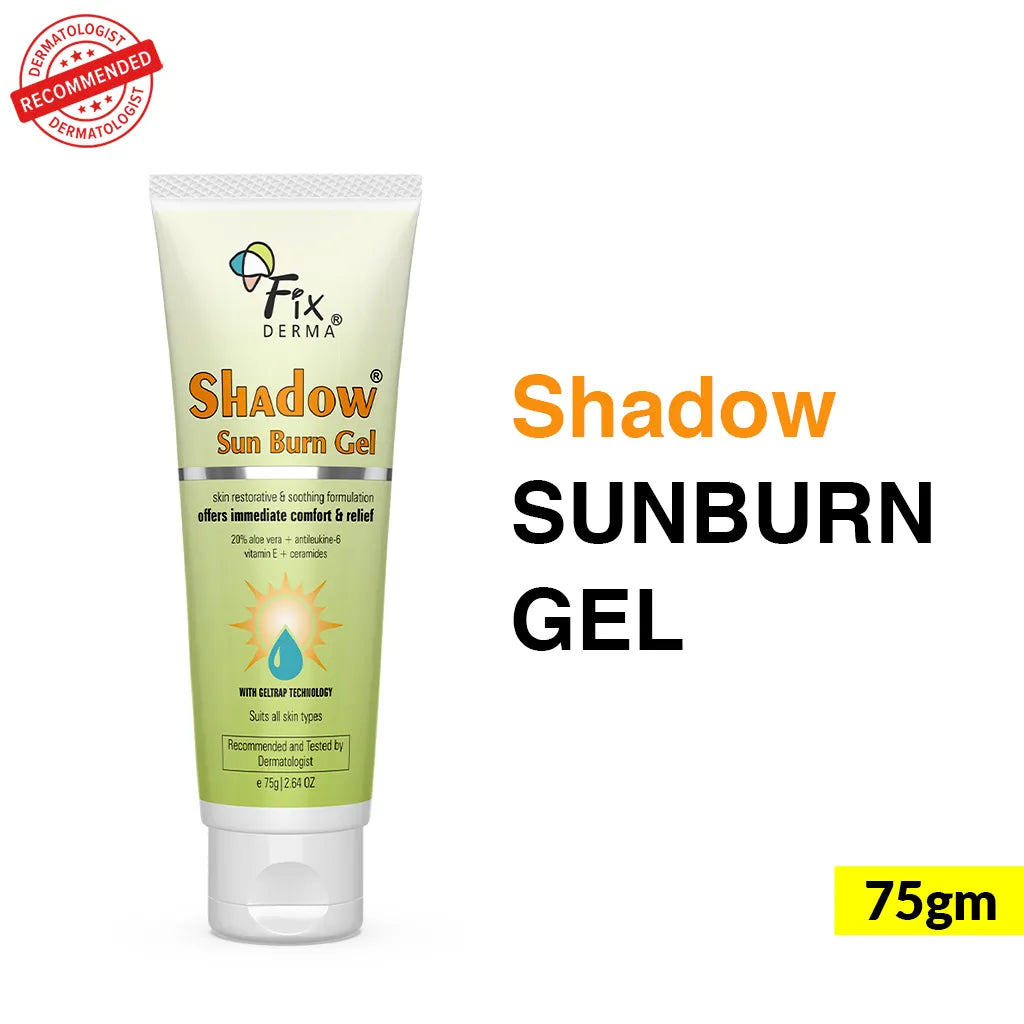 Fixderma Shadow Sun Burn Gel | With gel trap technology for immediate comfort, 75g - Image 7 - Buy from Indicrest