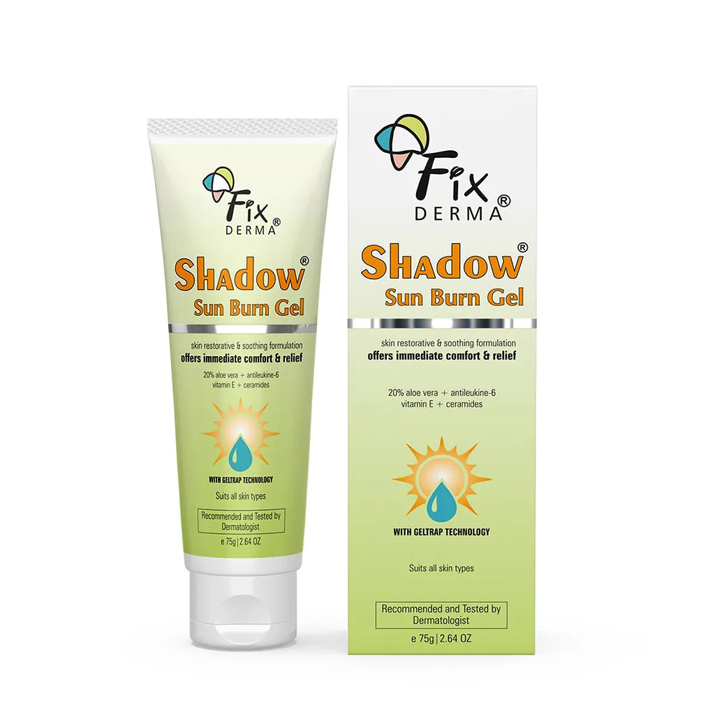 Fixderma Shadow Sun Burn Gel | With gel trap technology for immediate comfort, 75g - Image 8 - Buy from Indicrest