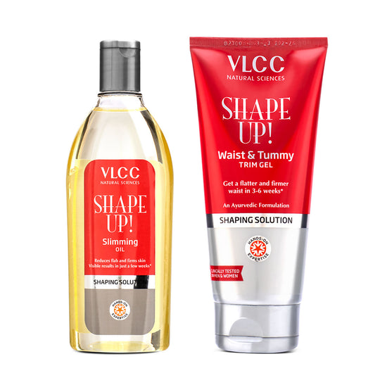 VLCC Shape Up Slimming Oil and Waist Tummy Trim Gel - Buy from Indicrest