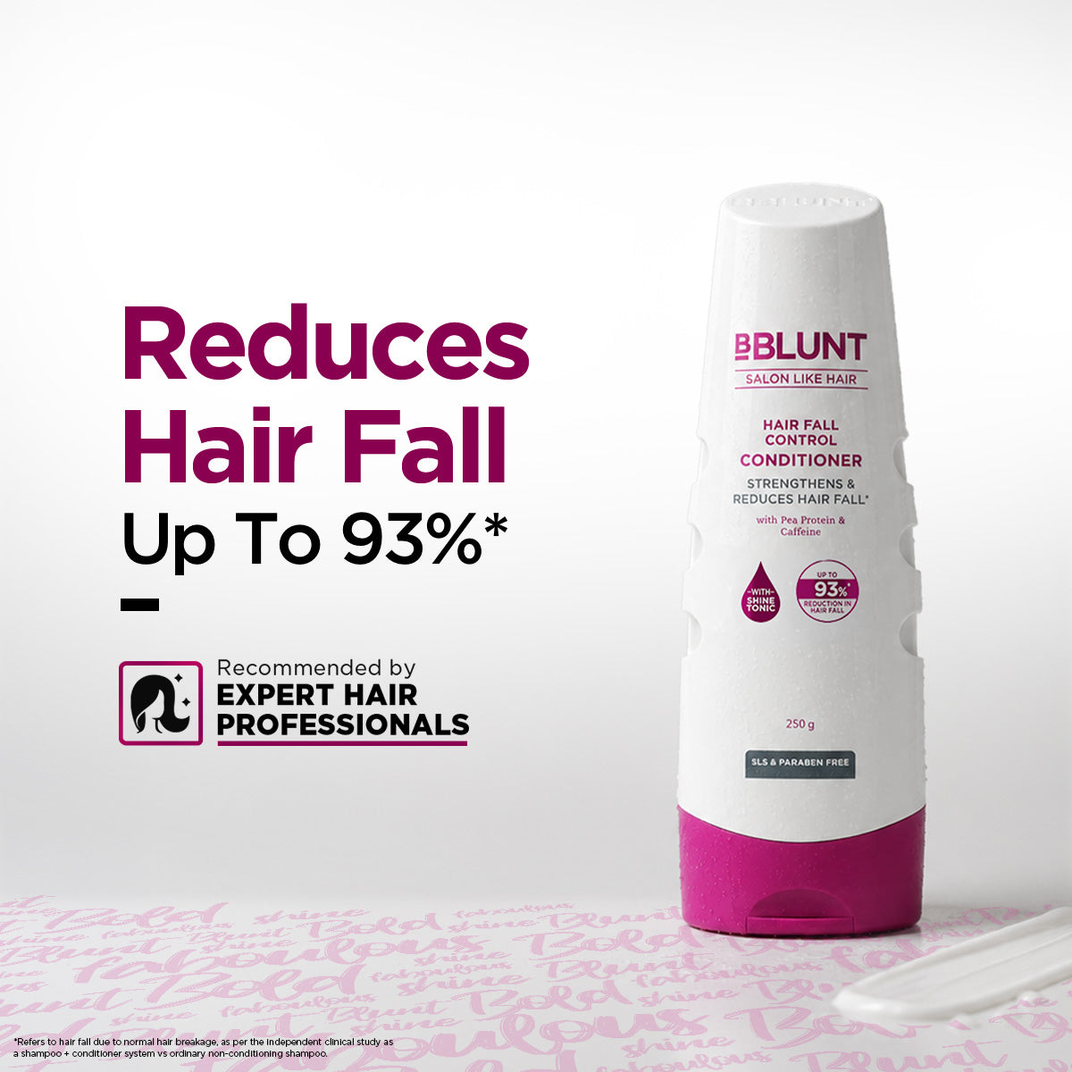 Bblunt Hair Fall Control Conditioner for Stronger Hair, Pack of 2 X 250g - Image 3 - Buy from Indicrest