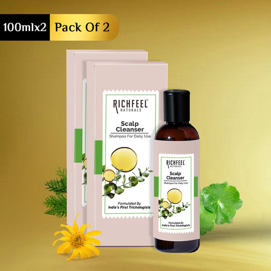 Richfeell Scalp Cleanser 100 ml Pack of 2 - Buy from Indicrest