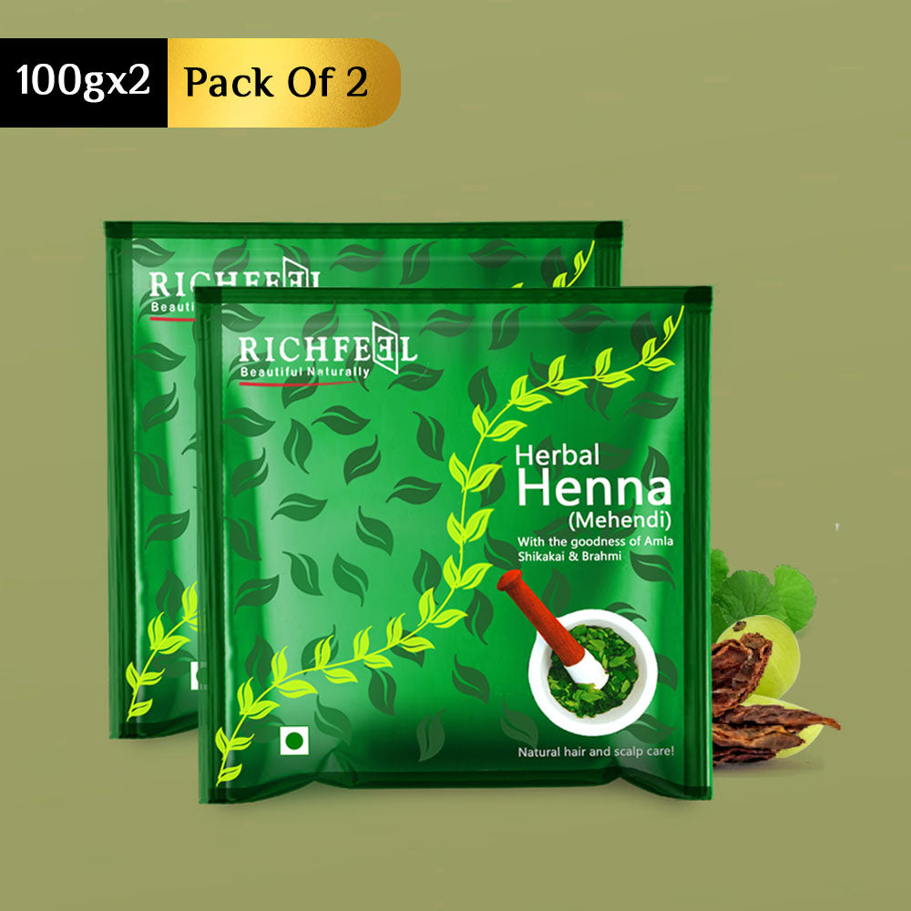 Richfeell Henna Mehendi 100 G Pack of 2 - Buy from Indicrest