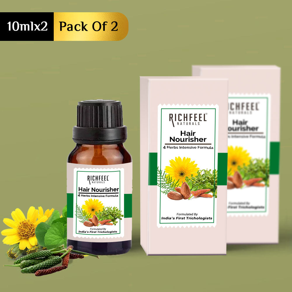 Richfeell Hair Nourisher 10 ml Pack of 2 - Buy from Indicrest