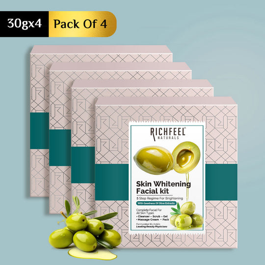 Richfeell Skin Whitening Facial Kit 30 g Pack of 4 - Buy from Indicrest