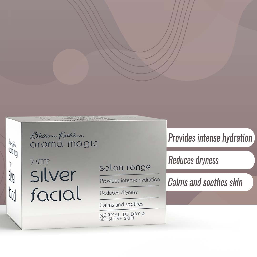 Aroma Magic Silver Facial Kit For Hydrate & Soothe Dry Skin - Buy from Indicrest