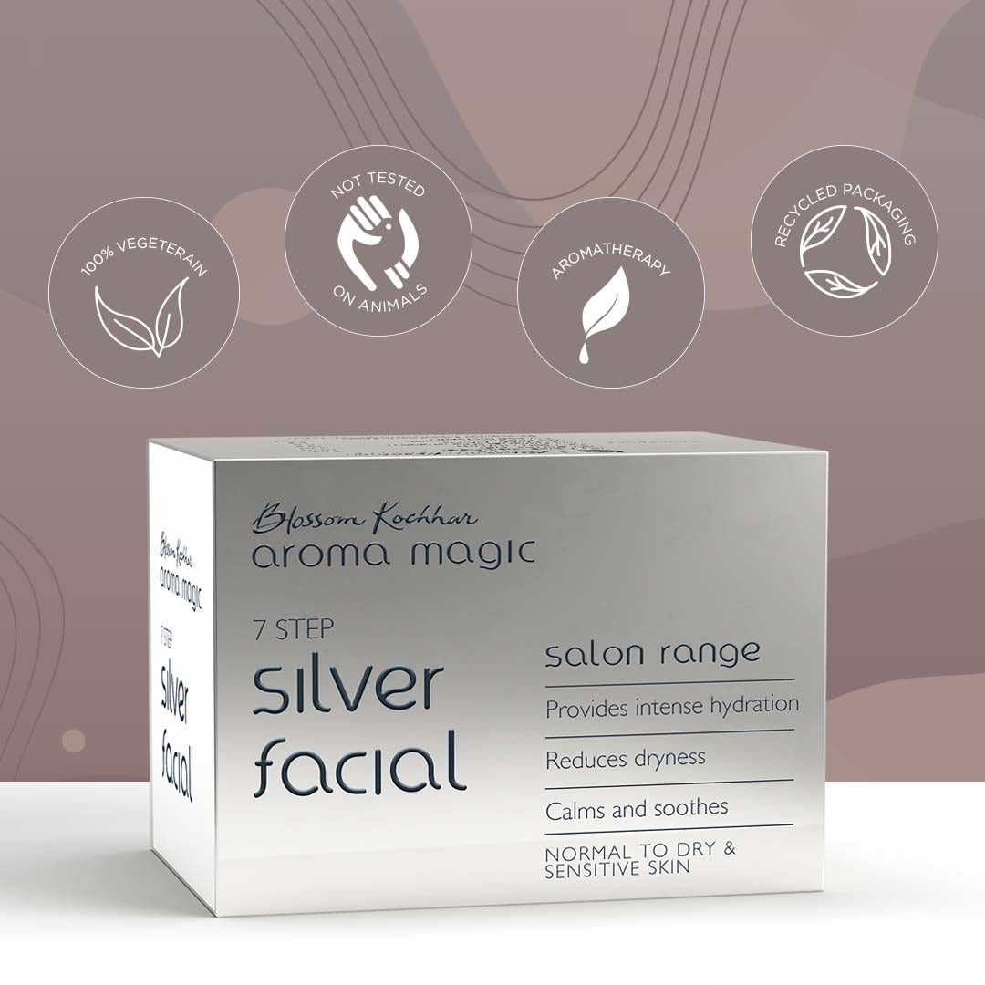 Aroma Magic Silver Facial Kit For Hydrate & Soothe Dry Skin - Image 5 - Buy from Indicrest
