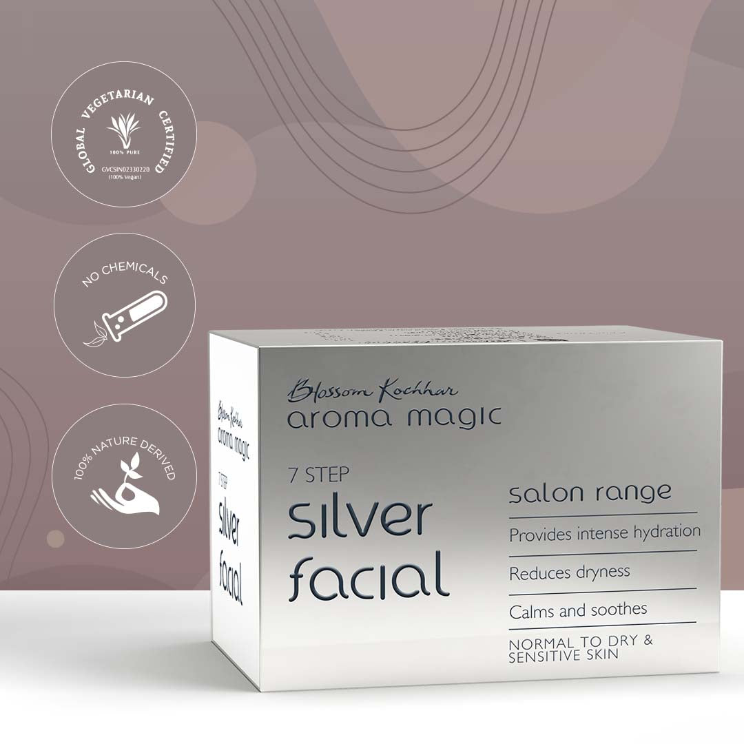 Aroma Magic Silver Facial Kit For Hydrate & Soothe Dry Skin - Image 4 - Buy from Indicrest