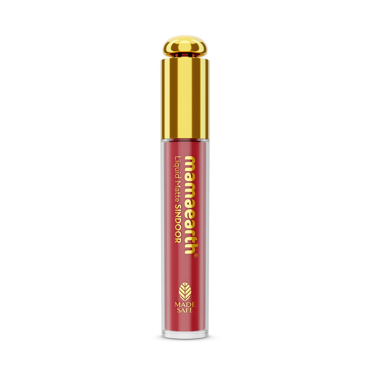 Mamaearth Liquid Matte Sindoor with Almond Extract & Vitamin E, 2.8 ml | 02, Maroon - Image 10 - Buy from Indicrest