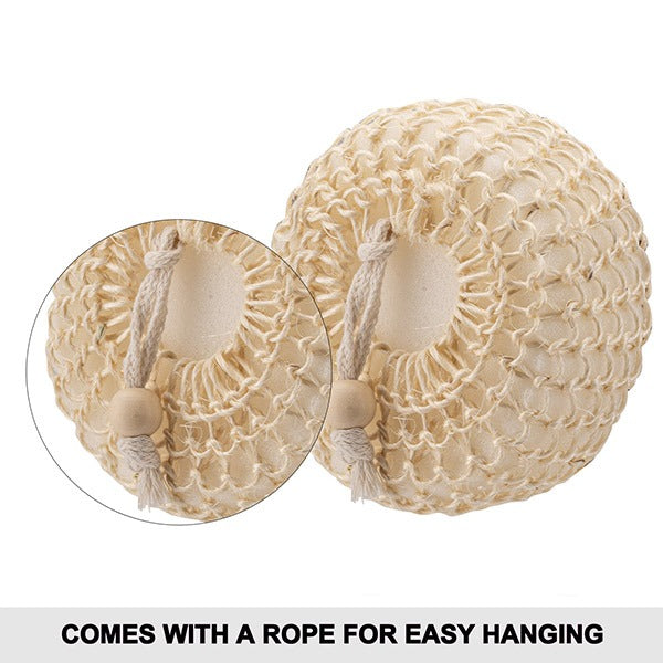 Vega Sisal Ball Bath Sponge - NBA-3/3 Buy at Indicrest Image 5