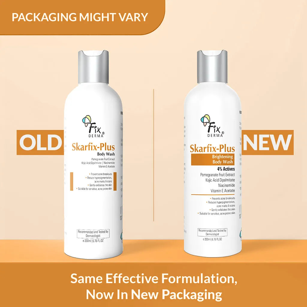 Fixderma Skarfix-Plus Brightening Body Wash | 4% actives to cleanse, brighten, and fade dark spots, 200ml - Image 3 - Buy from Indicrest