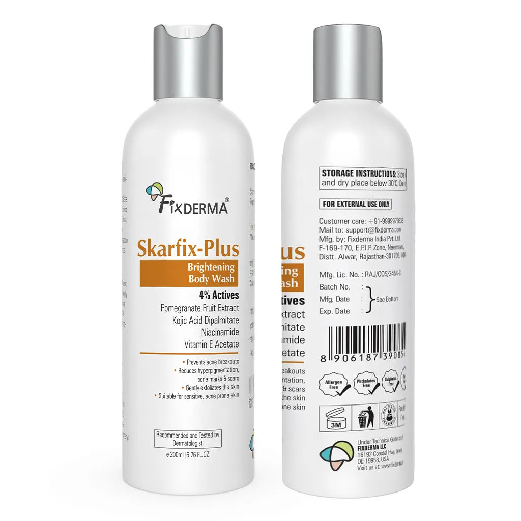 Fixderma Skarfix-Plus Brightening, Body Wash 2 X 200ml - Image 8 - Buy from Indicrest