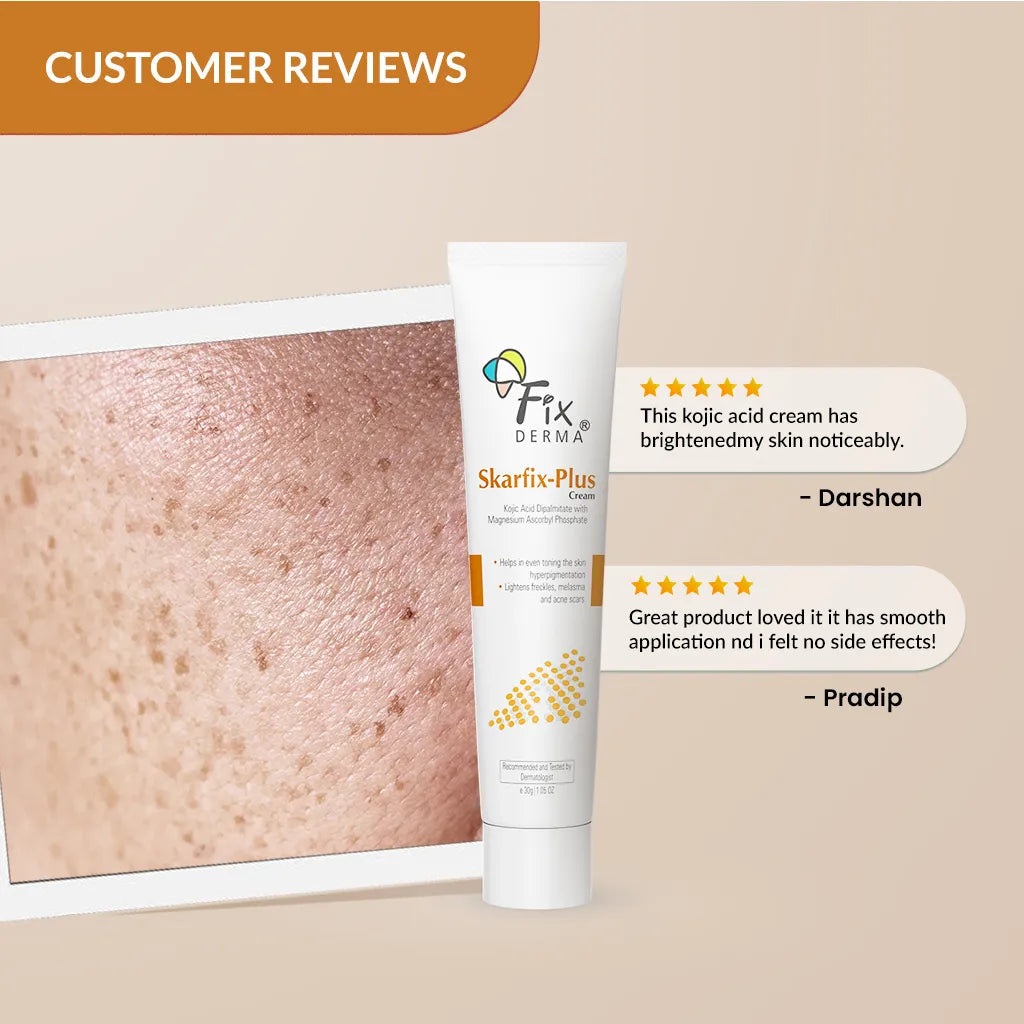 Fixderma Skarfix-Plus Scar Removal Cream | Spot Treatment for Hyperpigmentation & Melasma, 15g - Image 5 - Buy from Indicrest