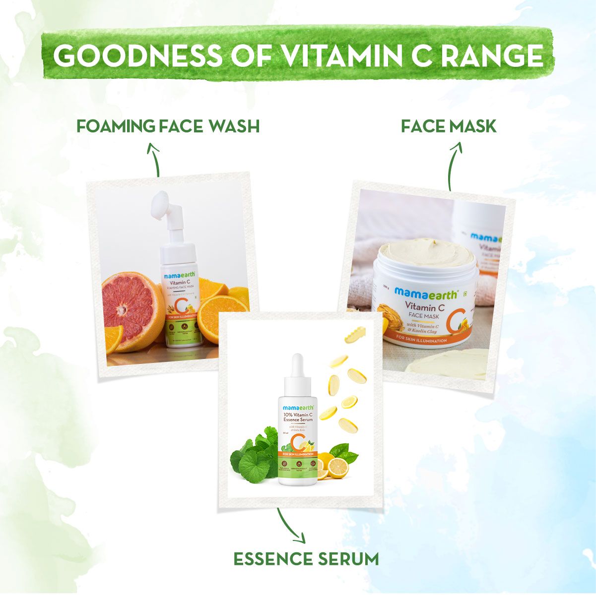 Mamaearth 10% Vitamin C Essence Serum with Vitamin C and Gotu Kola for Skin Illumination 30ml - Image 6 - Buy from Indicrest