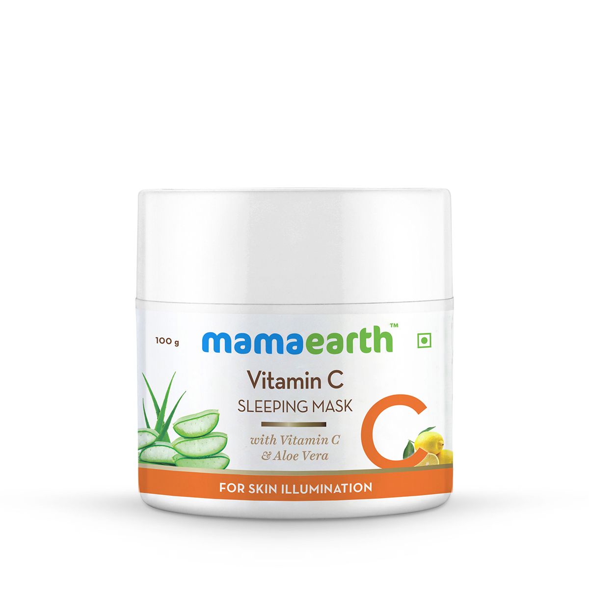 Mamaearth Vitamin C Sleeping Mask with Aloe Vera for Skin Illumination, 100g - Image 8 - Buy from Indicrest
