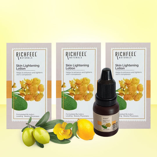 Richfeell Skin Lightening Lotion 10 ml Pack of 3 - Buy from Indicrest