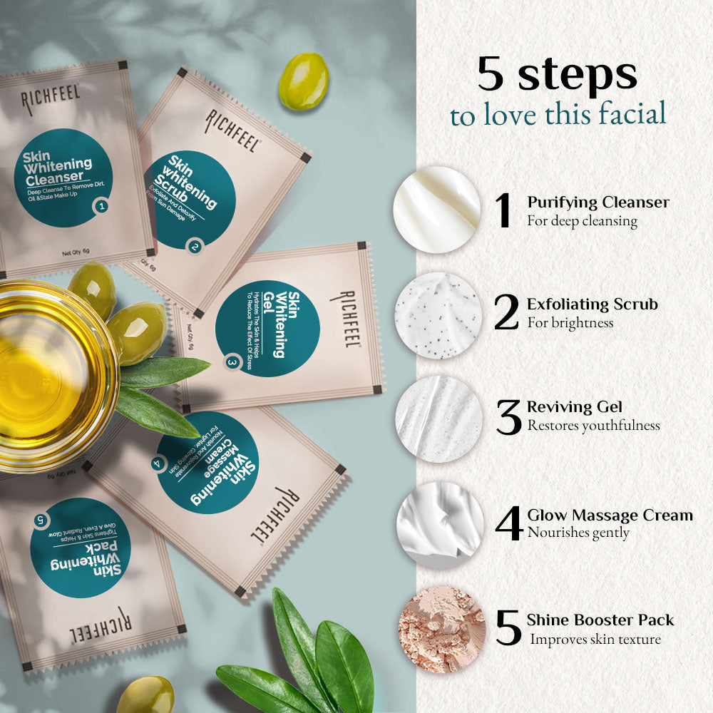 Richfeell Skin Whitening Facial Kit 30 g - Image 4 - Buy from Indicrest
