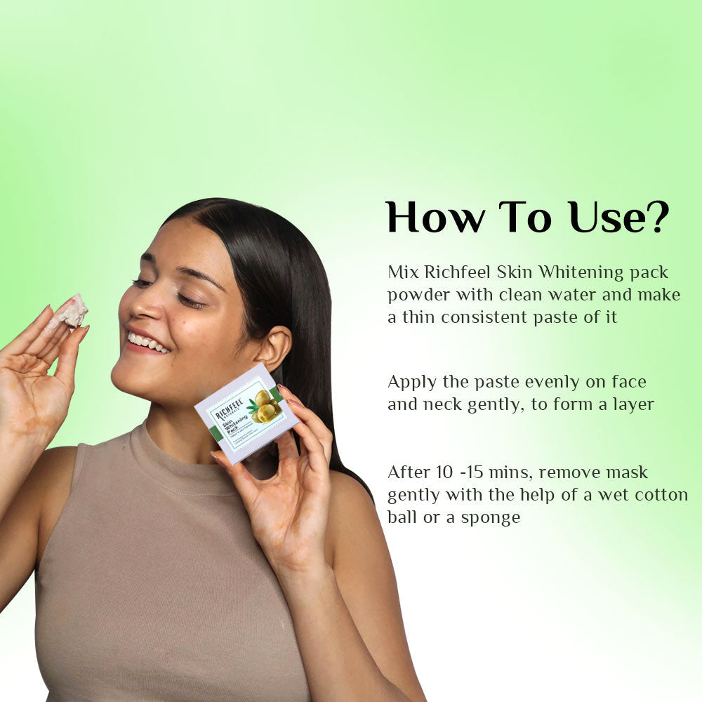 Richfeell Skin Whitening Pack 100g - Image 5 - Buy from Indicrest