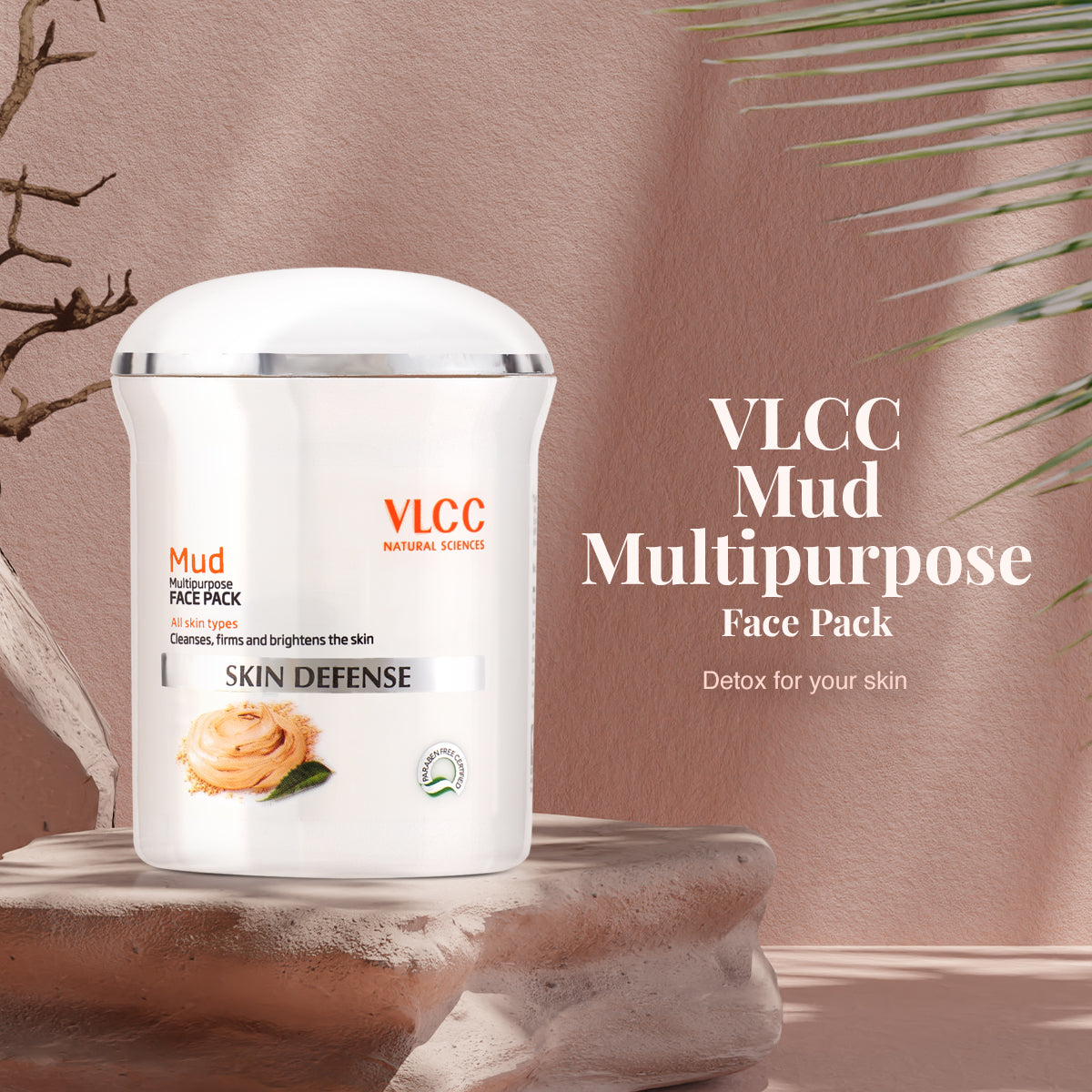 VLCC Skin Defense Mud Face Pack - 70 g - Image 6 - Buy from Indicrest