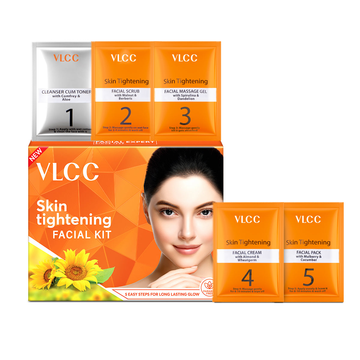 VLCC Skin Tightening Facial Kit - 25 g - Image 3 - Buy from Indicrest